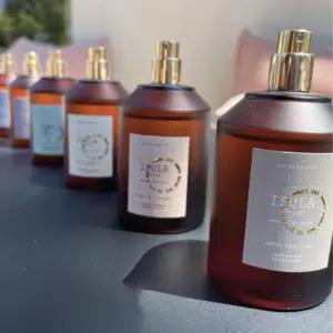 eau de toilette flacon en verre