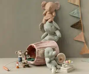 Peluche Éléphant Rose