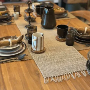 Chemin de Table en Bananier