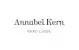 Logo Annabel Kern, linge de maison haut de gamme