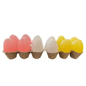 Bougies en forme d'oeuf