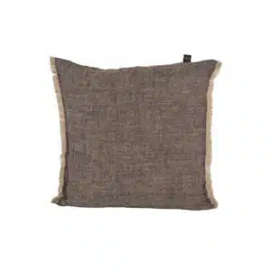 Housse de Coussin CUBA Charbon 45x45cm