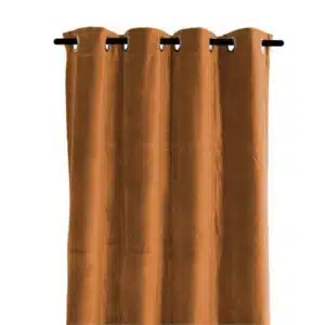 Rideau Velours DELHI Caramel
