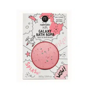 Boule de bain bleu et rouge le tout en une