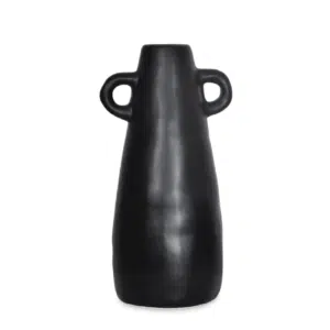 vase antique noir