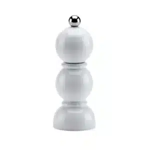 Moulin à Sel et Poivre Bobbin Blanc 14cm