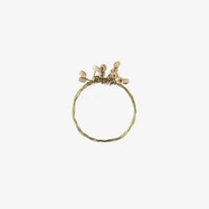 Rond de serviette Perles naturel