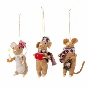 Peluche Décorative Souris