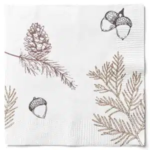Serviette papier Living Nature Blanche