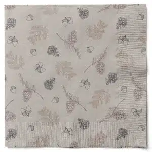 Serviettes Papier Living Nature Marron
