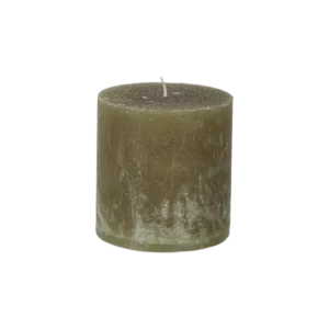 Bougie Pilier Kaki