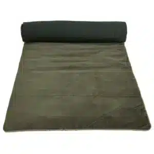 Housse d'Edredon Velours Kaki NEW DELHI - Haomy
