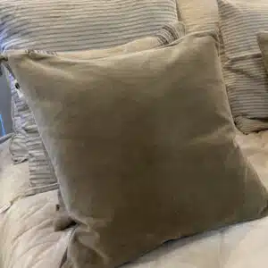 housse de coussin velvet