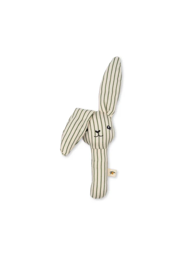 Heimess Hochet Élastique Lune et Etoile- Jouet d'éveil en bois
