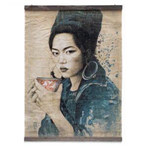 toile pause thé hmong