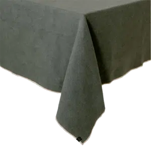 Nappe Lin et Coton Kaki CORTE