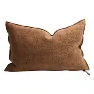 Coussin Toile NOMADE Terracotta - Maison de Vacances