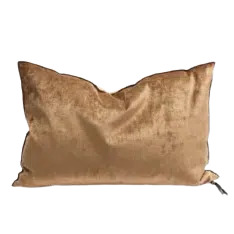 Coussin Velours Royal Havane - Maison de Vacances