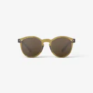 Lunettes de Soleil Adulte Oversize Golden Green