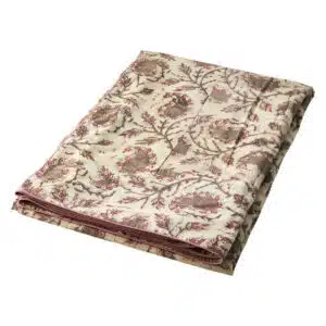 Nappe Zinnia Fleur Rose