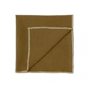 Serviette Lin et Coton CORTE Gold