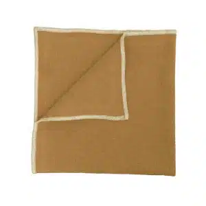 Serviette Lin et Coton CORTE Tabac