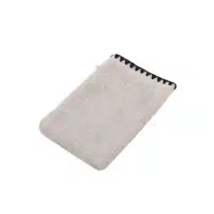 Gant de Toilette Coton ISSEY Craie - Haomy