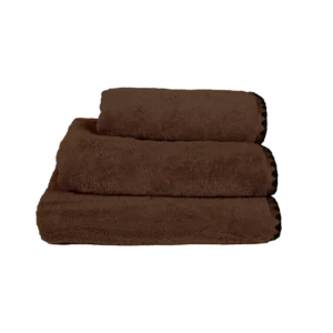 Serviette de Bain Coton ISSEY Ganache - Haomy