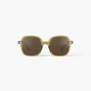 Lunettes de Soleil Adulte Oversize Carrรฉ Golden Green