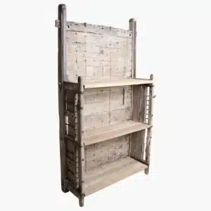 Étagère Rustique en Bois et Métal