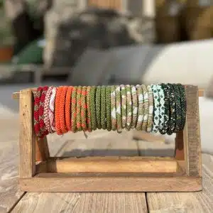 Bracelet Perles de Verre Nรฉpalais (1)