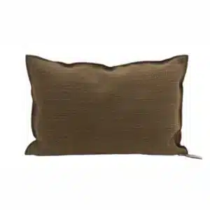 Coussin Toile Belsize Havane - Maison de Vacances