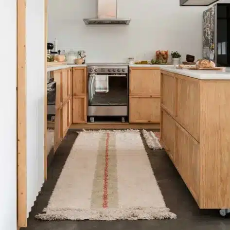 Tapis en Coton Lavable Réversible DUETTO Sauge - Lorena Canals
