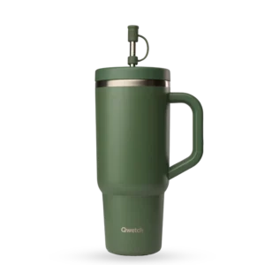 Gourde Travel Cup Isotherme Kaki - Qwetch