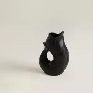 Carafe Glouglou de Charolles Ebène mat