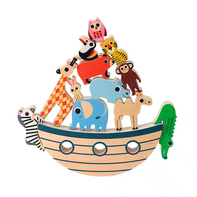 Jeu d'équilibre Arche des animaux Bois 2