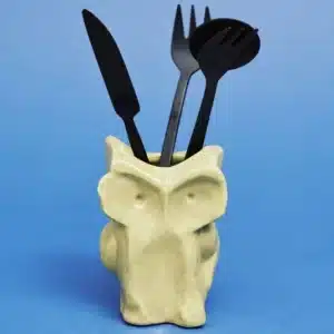 Vase Grès Hibou Jaune XS - Serax