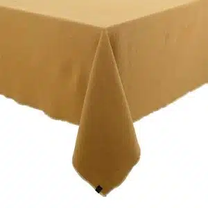 Nappe Lin et Coton Tabac CORTE