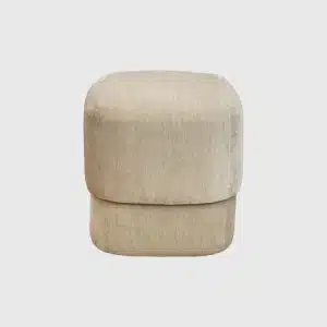 Tabouret Retroplush Beige