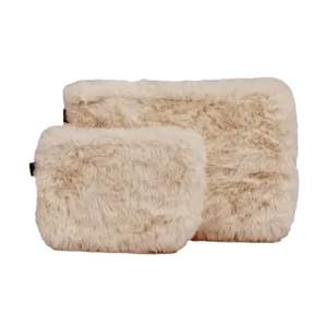 Trousse Fausse Fourrure CHAMONIX Lin - Haomy