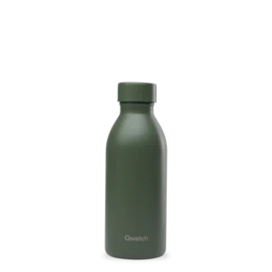 Bouteille Isotherme Icon Kaki - Qwetch