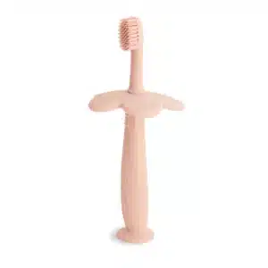 Brosse à Dents d'entraînement en Silicone Blush - Mushie