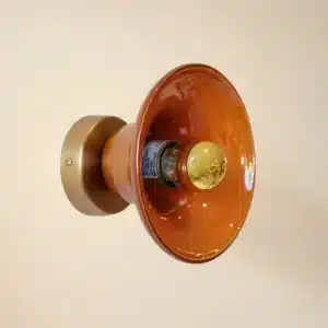 Applique en Céramique GIGARO S Terre Brûlée - Masamé