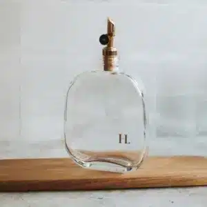 Flacon Huile ORGANIC Transparent - Les Flacons de l'Apothicaire