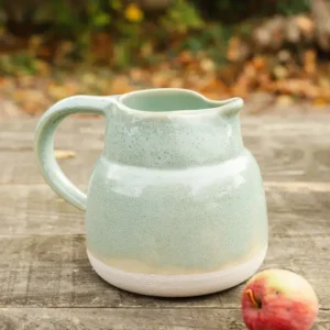 Pichet Grès Émaillé VILLAGE Vert - Jars Céramistes