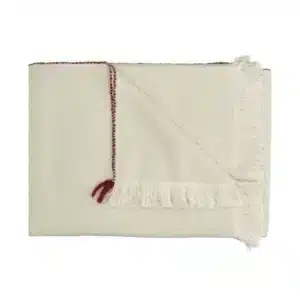 Plaid en Laine LAMA Rouille - Pomax