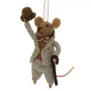 Suspension Ours en Costume