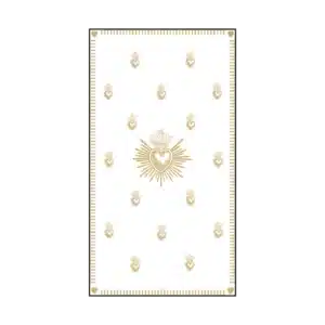 Serviettes Papier Rectangle Ex-Voto Doré