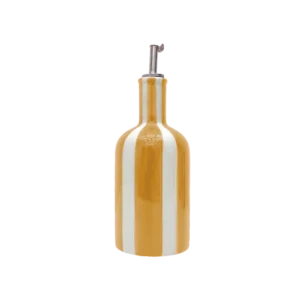 Huilier en Faïence à Rayures - Safran