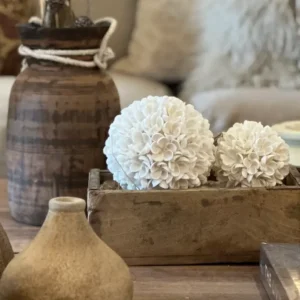 Boule Fleur Coquillage JEPUN